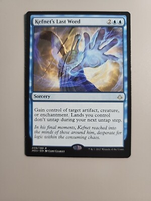MTG Kefnet's Last Word Hour of Devastation 039/199 Regular Rare