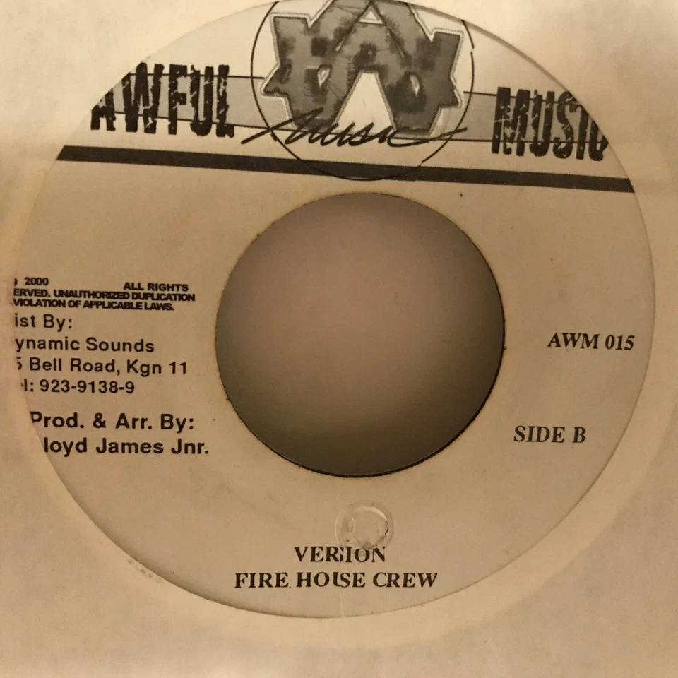 SANCHEZ / FIRE HOUSE CREW 7" VINYL SINGLE , BACK AT ONE - Image 2 of 2