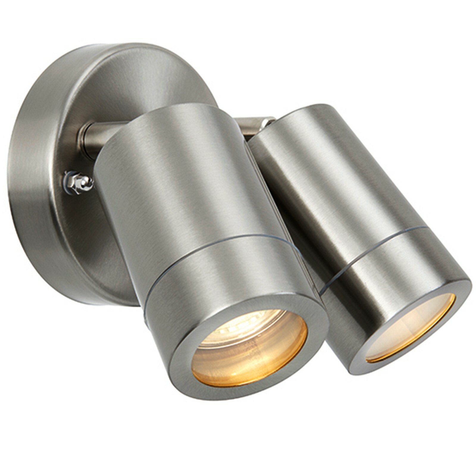 Saxby Atlantis 2 X 35w Outdoor Twin Wall Spot Light Marine Grade 