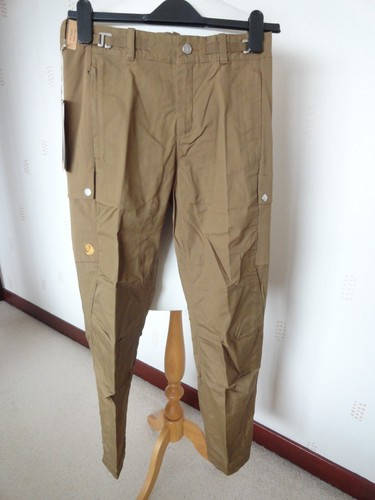 FJALLRAVEN SINGI X-TROUSERS W- NEW - EU SIZE 36R UK 8- WOOD BROWN - CHARITY LOT - Picture 4 of 11