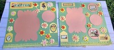 Easter Scrapbook 12x12 Premade 2 Page Layout