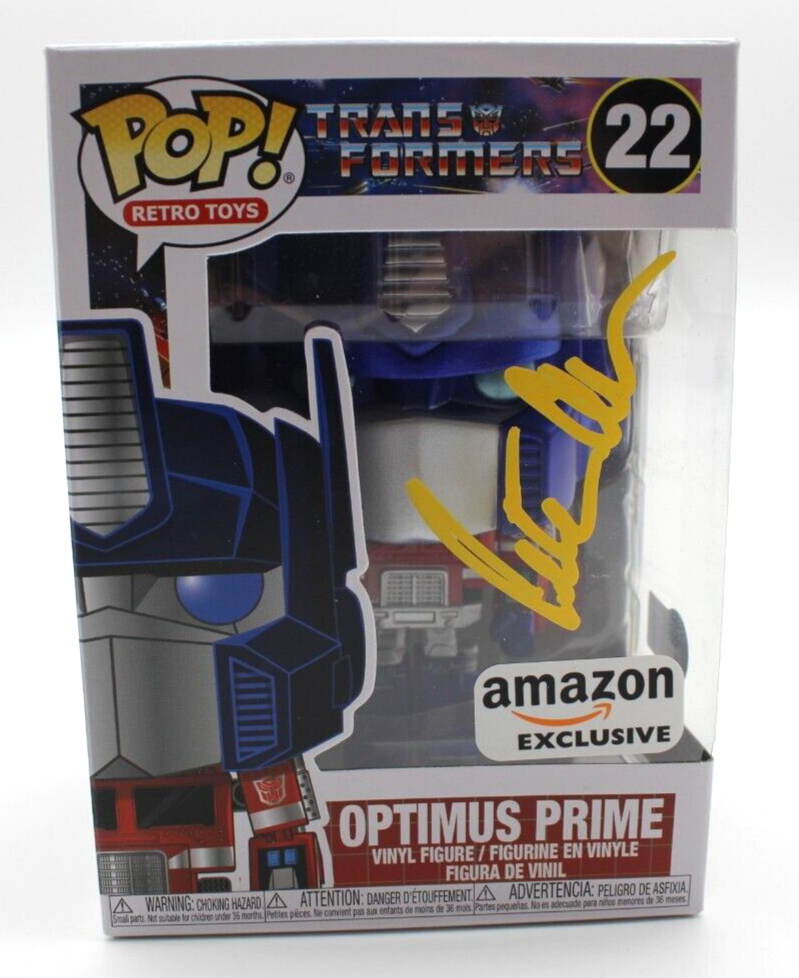 Peter Cullen Autographed Signed Transformers Optimus Prime #22 Funko w/Beckett COA BP89894 