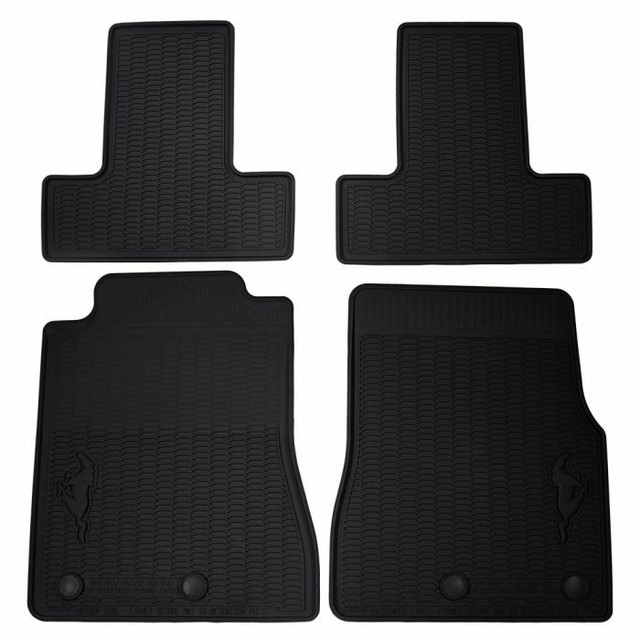 20112014 Ford Mustangs Floor Mat Black Rubber CR3Z6313300AA Genuine