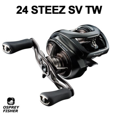 Daiwa 24 Steez SV TW 100XH 100XHL 100HL Baitcasting Fishing Reel