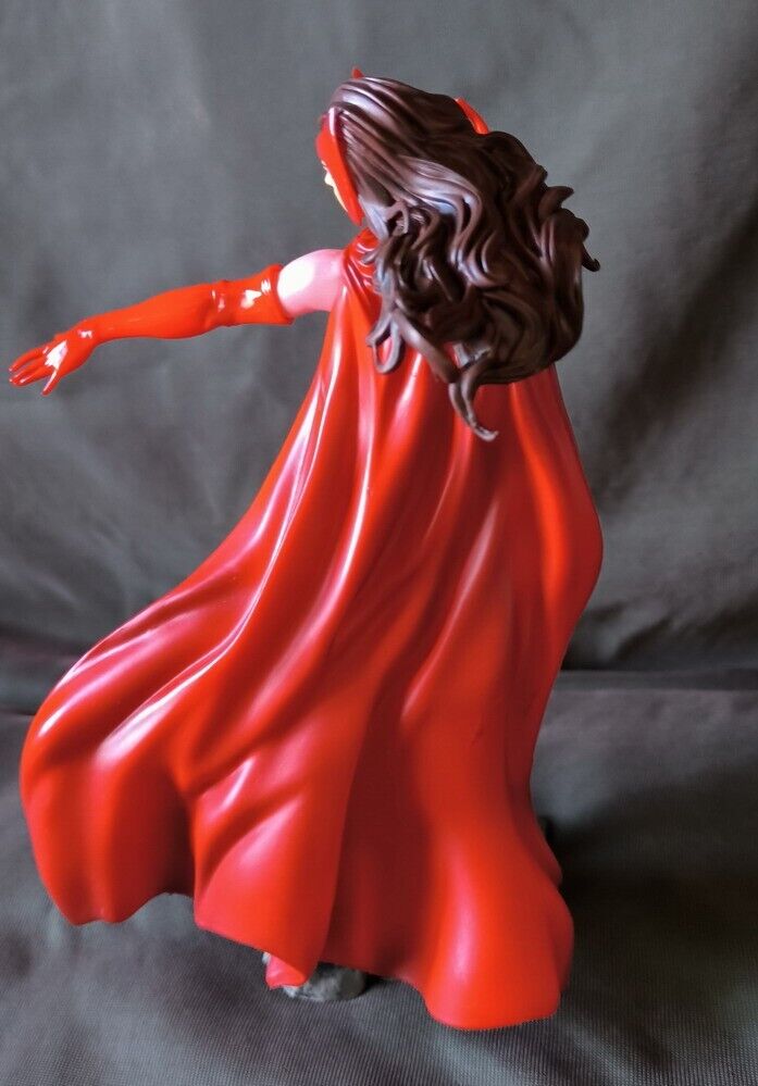 KOTOBUKIYA ARTFX+ MARVEL UNIVERSE Scarlet Witch 1/10 PVC Figure, Figures &  Plastic Kits