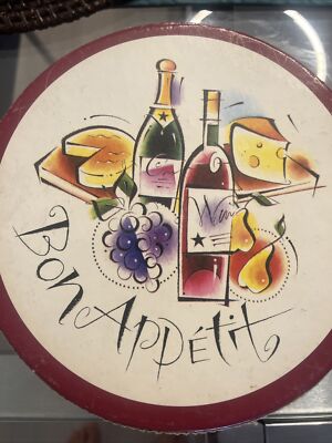 Plates Bon Appetit 6  Bon Appetit Colorful Round Burdines Macy s Set of four