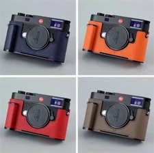 Half Case For Leica M11 Genuine Leather Camera Insert Cover Milicase Handmade