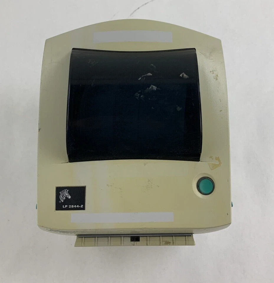 Zebra LP2844-Z Thermal Label Printer Tested Aging Printhead No Power Supply - Image 3 of 4