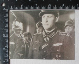 WW2 GERMAN ARMY KARL RADEMACHER KNIGHTS CROSS RECIPIENT PHOTO AUTOGRAPH
