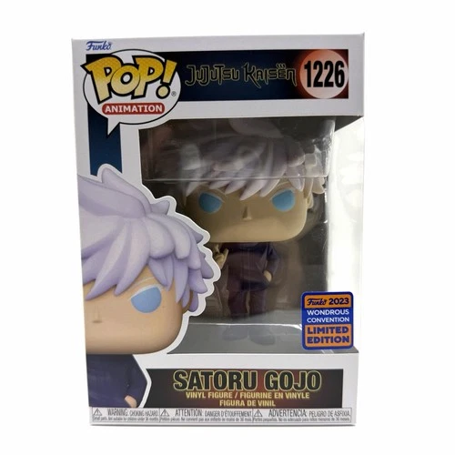 Funko Pop! Jujutsu Kaisen JJK Satoru Gojo #1226 Wondercon 2023 SHARED STICKER
