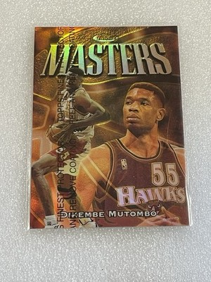 1997-98 Topps Finest  Bronze Dikembe Mutombo #244 Refractor