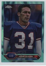 2023 Composite Topps Chrome Aqua Lava Refractor 86/175 Jason Sehorn #15 1dg3
