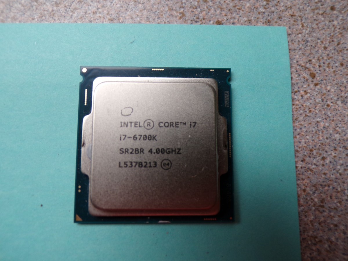 Intel 6th Gen Core i7-6700K 4.0GHz (Turbo 4.2GHz) 4-Core