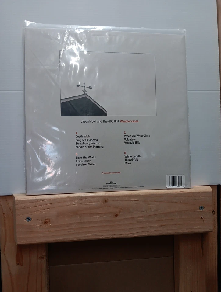 NEW JASON ISBELL & THE 400 UNIT - WEATHERVANES Vinyl 2-LP Target exclusive  - Image 2 of 2