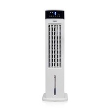 Image of Princess Smart Air Cooler Portable White Oscillating Timer Remote Home H76cm