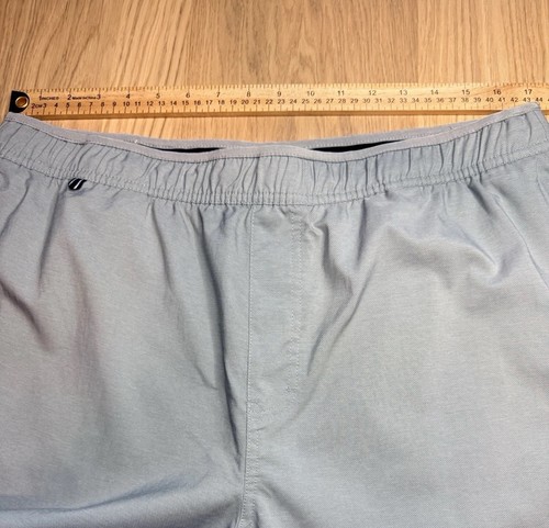 VOYAGER Teal Green Men’s Pull On Drawing Waistband Athletic Shorts Sz X-Large   - Picture 12 of 15