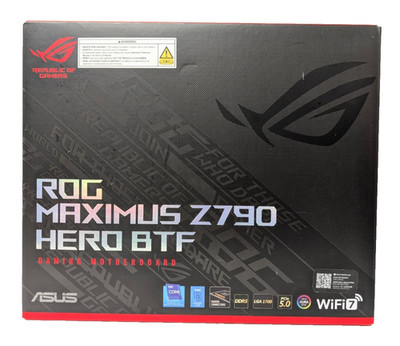 ASUS ROG Maximus Z790 LGA1700 Hero BTF Gaming Motherboard