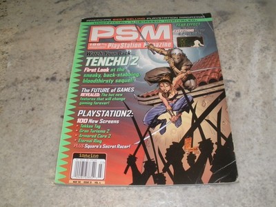 PSM PLAY STATION MAGAZINE TENCHU 2 MARCH 2000 ISSUE #31 VOL 4