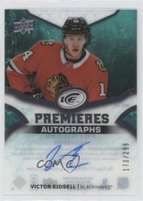 2018-19 Upper Deck Ice Premieres 173/299 Victor Ejdsell #IPA-VE Auto xp6