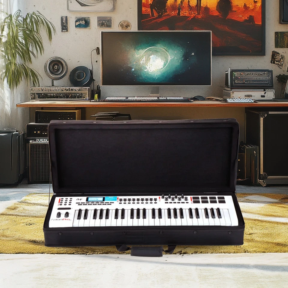 SKB 32”x12” DJ Controller & Small MIDI Keyboard Soft Case Padded Bag (Open Box) - Image 4 of 4