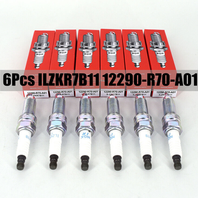 #ad #ad 6PCS Genuine OEM NGK Iridium Spark Plugs For Honda 12290 R70 A01 ILZKR7B11 $17.00