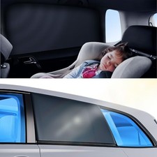 2025 Upgraded Car Window Shades for Baby, 100 UV Block Ice Medium