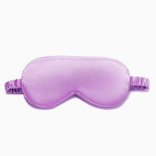 1Pcs Imitated Silk Eye Cover Mask Sleep Eyes Mask Comfortable Soft Eye Cover Sle