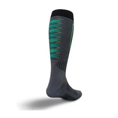 Radsocken SockGuy Argyle Mtn Tech Ski grau Small/Medium