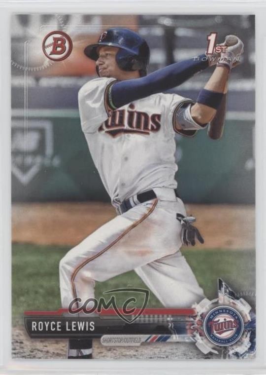 2017 Bowman Draft Royce Lewis #BD-1 4b1