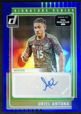 2025-26 Donruss FIFA World Cup Uriel Antuna Mexico Signature Series Auto /199
