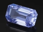 NATURAL MINE - UNHEATED FLAWLESS EMERALD VIOLET SAPPHIRE 1.15 CTS.
