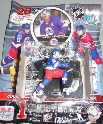 TEEMU SELANNE Winnipeg Jets 2.5'' Series 5 2019-2020 NHL Imports Dragon Toy LOOSE