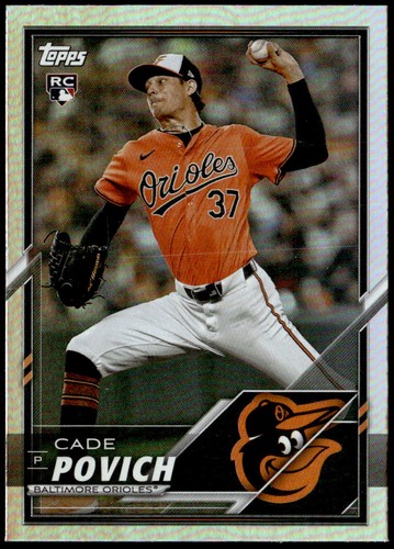 2025 Topps Chrome Lids Mitchell & Ness #30 Cade Povich | Baseball Card