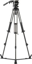 Libec HS-150C H15 carbon fiber video tripod with original RC-30 case.