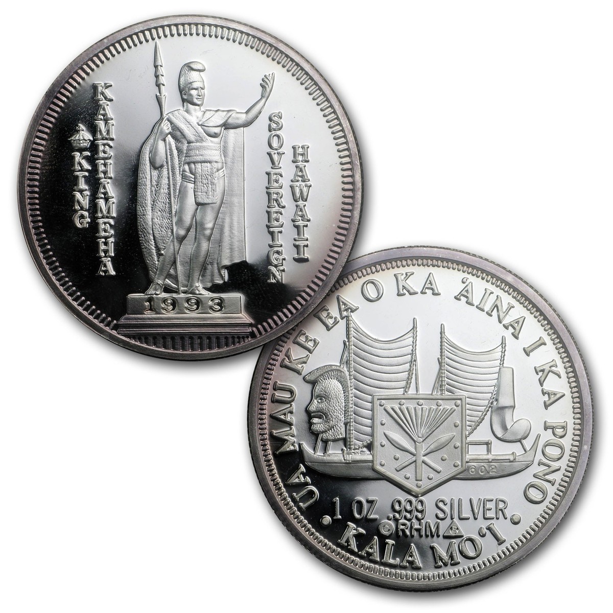 U.S. SILVER COIN SET HAWAII  1993 4-Piece Hawaiian Gold & Silver Proof Set | eBay