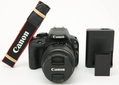 Canon EOS 100D DSLR Camera with EF-S 18-55mm III Lens (Black) 18MP 22250 Shutter