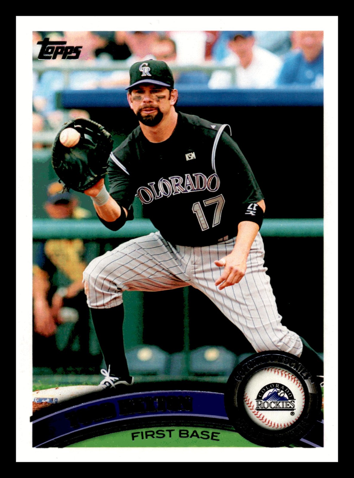 Todd Helton 2011 Topps Opening Day #106 HOF Colorado Rockies Card Mint Condition