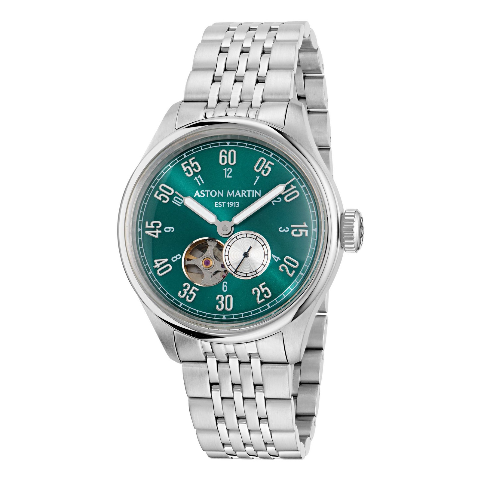 ASTON MARTIN Watch MTTS1F504 Automatic Green Wrist Watch 41mm