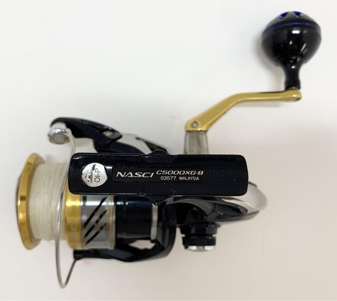 Shimano Nasci C5000Xg-B Spinning Reel | eBay