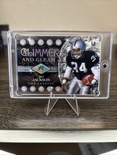 Bo Jackson #GG-11 2025 Topps Resurgence Glimmer and Gleam Los Angeles Raiders
