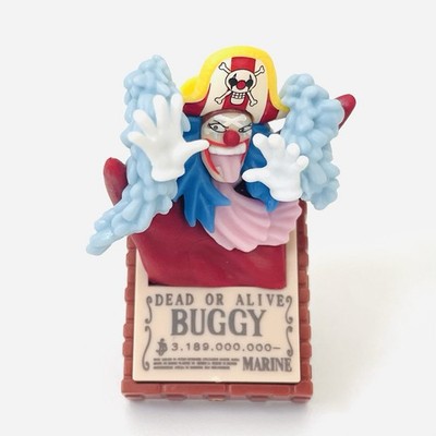 ONE PIECE Choco Surp Buggy Wanted Poster Small Figure 1.7''H Bandai 2025
