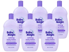 Baby Magic Calming Lotion: Lavender Chamomile, Soothes & Relaxes Baby Before Bed