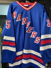 1983-94 Mike Richter New York Rangers Mitchell & Ness Authentic Jersey SIZE 48