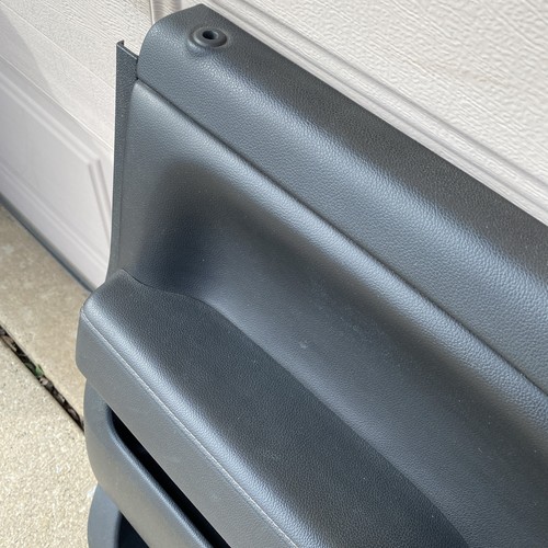 2014-2015 GM Truck Silverado LH Driver Front Door Interior Trim Panel Black OEM - Bild 4 von 22