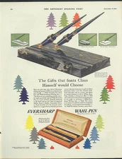 Gifts that Santa Claus Himself Would Choose Eversharp Wahl Fountain Pen ad 1926