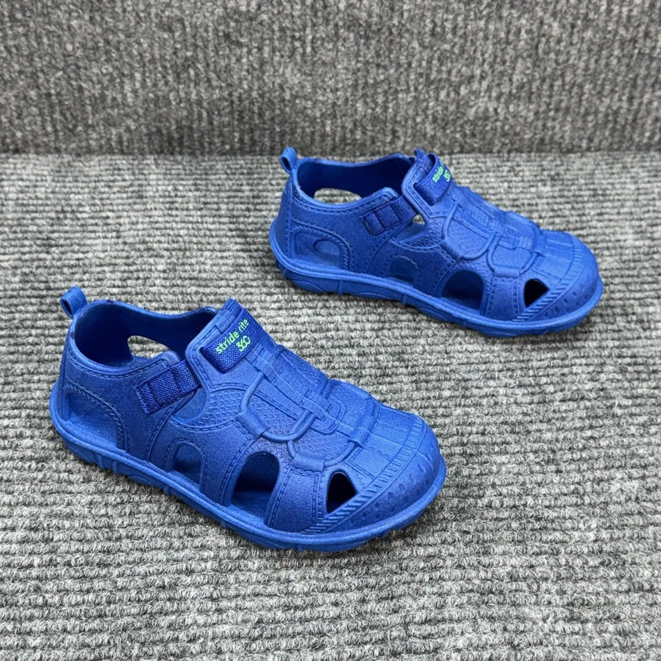 Sandalia Impermeable Stride Rite 360 Laguna Niños Pequeños 10 Azul Lavable a Máquina Foto 3 de 4