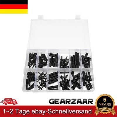 Schlauchverbinder Sortiment Bewässerung Anschluss Kit Universal 113 Stück Auto