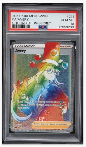 Avery graded PSA 10 for sale on eBay