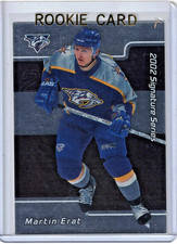 Martin Erat 2001-02 ITG BAP Signature Series Rookie Card Card #238. rookie card picture