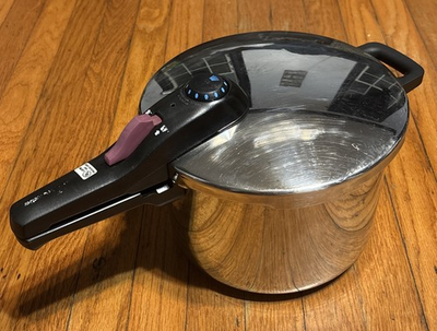 #ad Fagor Rapid Express Pressure Cooker 6L Stainless Steel Induction w Lid No Gasket $45.00